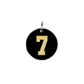 I found this at #moonandlola! - Acrylic Varsity Number Charm