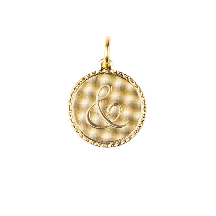 I found this at #moonandlola! - Metal Dalton Ampersand Charm