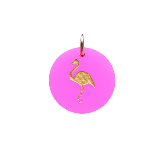 I found this at #moonandlola! - Acrylic Eden Charm Flamingo
