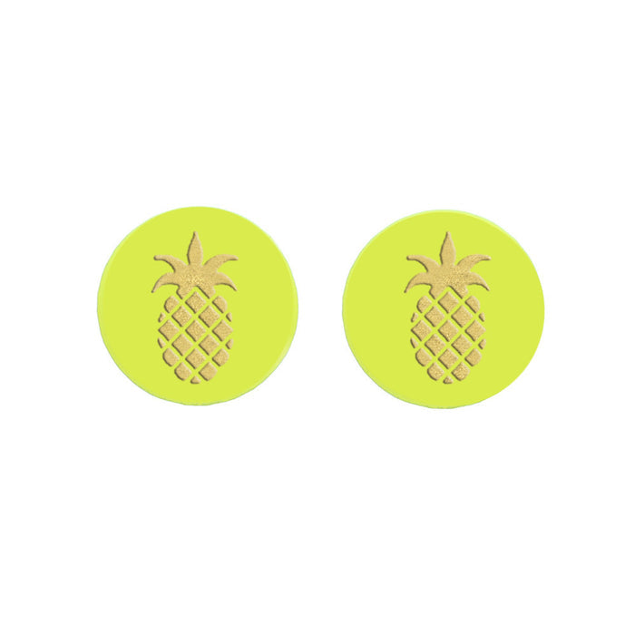 I found this at #moonandlola! - Eden Studs Pineapple