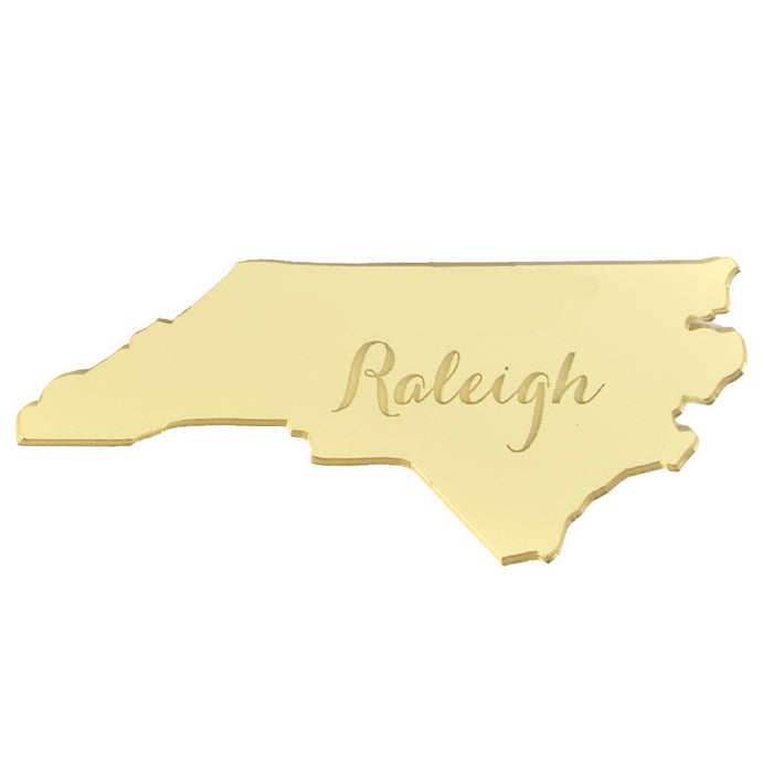 I found this at #moonandlola! - Engraved State Wall Art