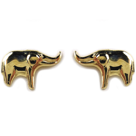 Moon and Lola - Fina 14K Gold Elephant Studs
