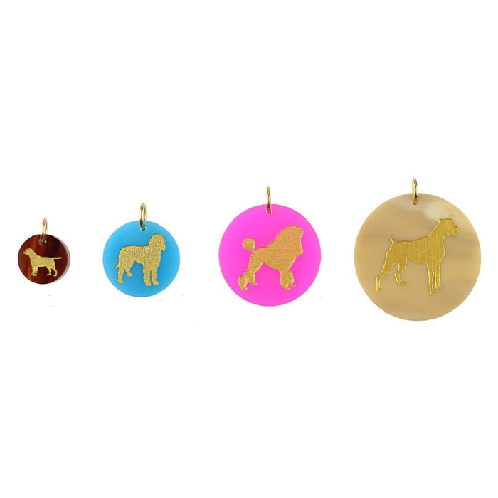 Moon and Lola - Acrylic Eden German Shepherd Pet Charm