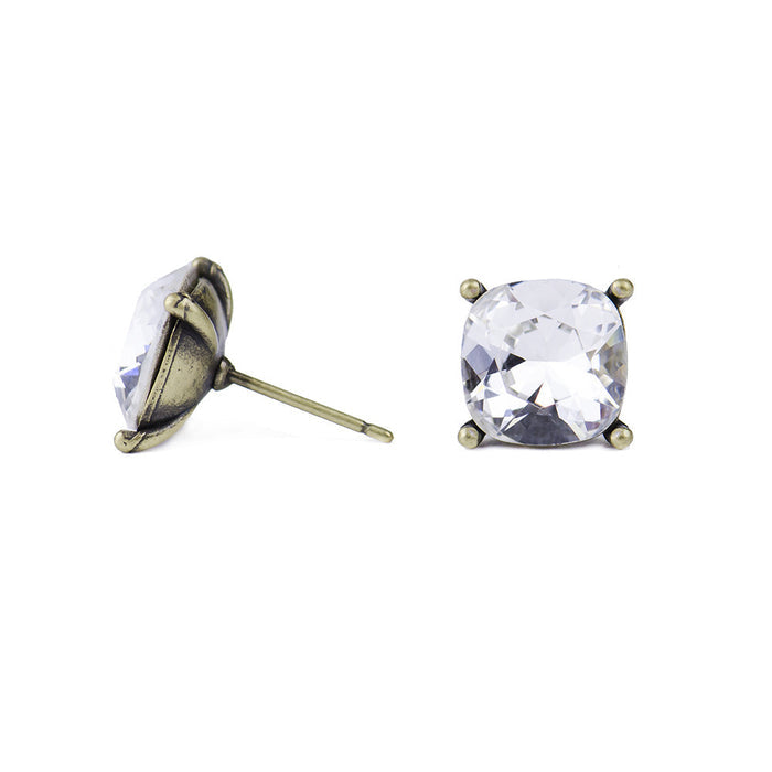 I found this at #moonandlola! - Hadley Rhinestone Stud Side View