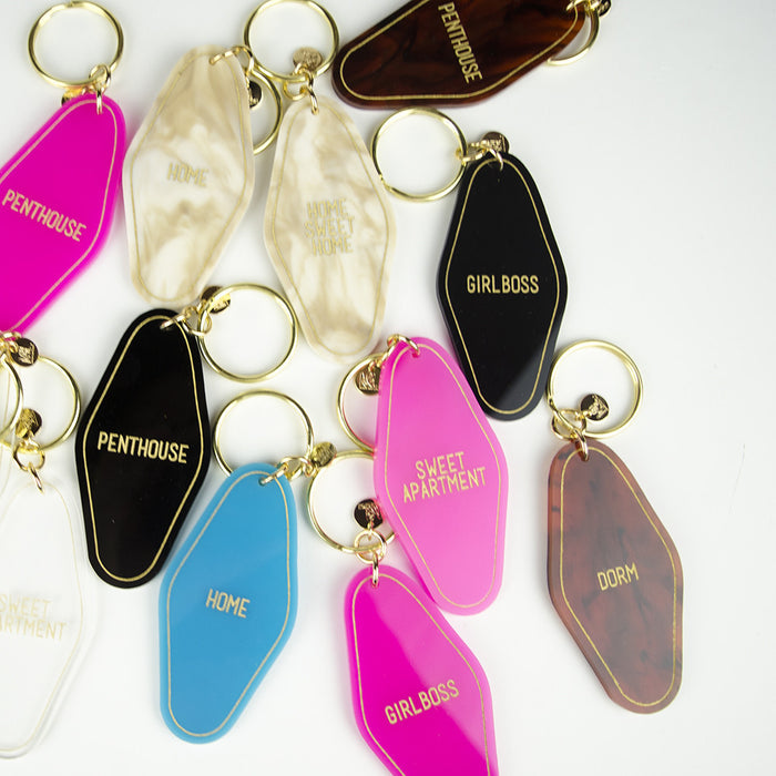 I found this at #moonandlola! - Hotel Keychain