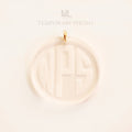 Moon and Lola- Reverse Monogram Interchangable Charm