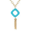 I found this at #moonandlola! - Malta Tassel Necklace