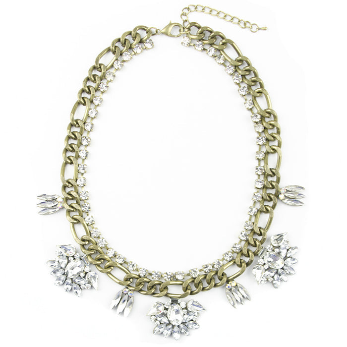 I found this at #moonandlola! - Marlow Rhinestone Necklace