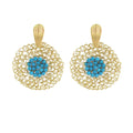 Moon and Lola - Matiti Turquoise Earrings