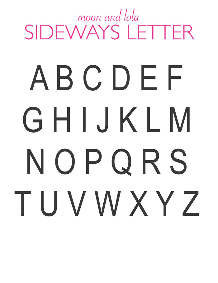I found this at #moonandlola - Metal Sideways Letter Font