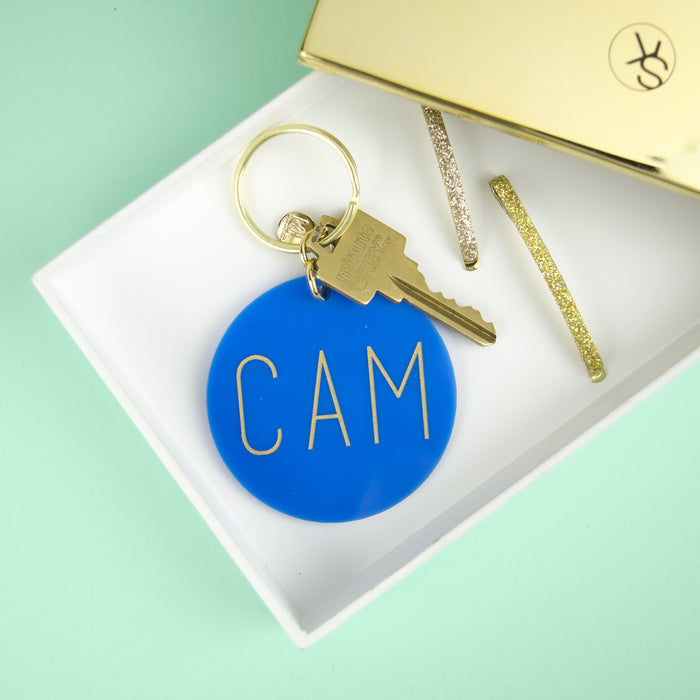 I found this at #moonandlola! - Modern Block Keychain