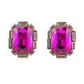 Montbray Pink Rhinstone Studs