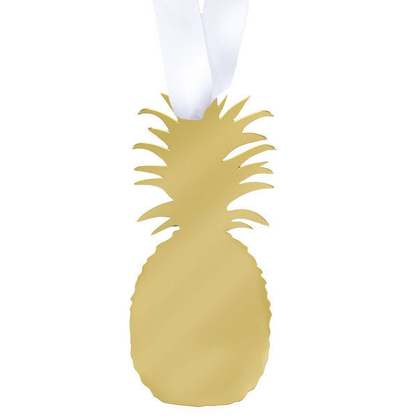 I found this at #moonandlola! - Pineapple Ornament Mirrored Gold