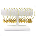 Pre-pack - 12 Small Dalton Bangles with Finishing Touch (WS) - Moon and Lola