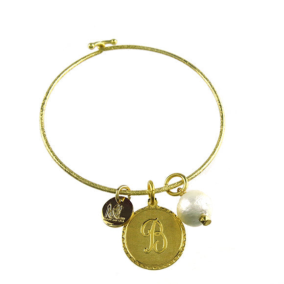 Pre-pack - 12 Small Dalton Bangles with Finishing Touch (WS) - Moon and Lola