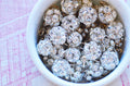 Moon and Lola Rhinestone Ball Charm
