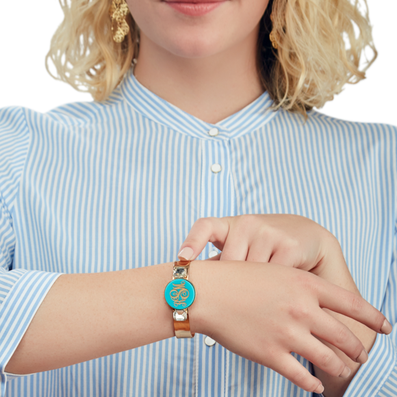 Moon and Lola - Valla Monogram Cuff