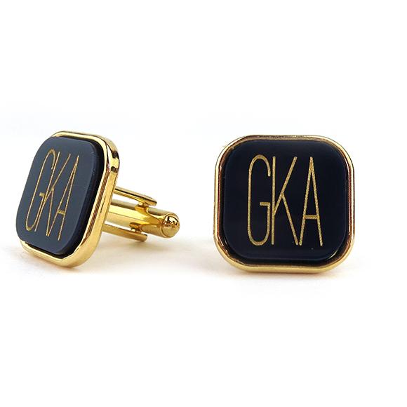 I found this at #moonandlola! - Vineyard Cuff Link Square Modern Font