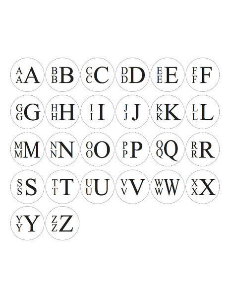 I found this at #moonandlola! - Stacked Monogram Font Sheet