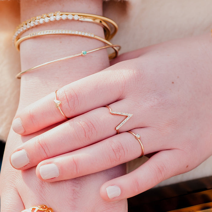 I found this at #moonandlola! - Vizela Ring on model