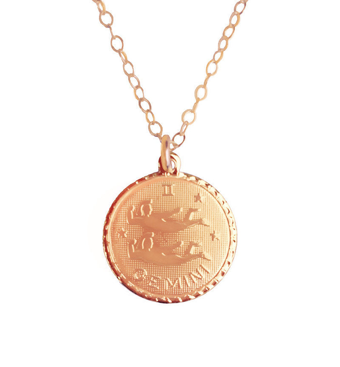 I found this at #moonandlola! - Zodiac Charm Necklace